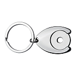 Keyring with shopping chip 3