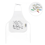 NILO. Children's colouring apron 1