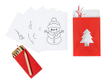 Set de colorat ornament pentru pomul de Craciun, Hilvira 2