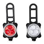 set de lumini reincarcabile pentru bicicleta, Bilux 2