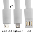 cablu de incarcare USB breloc, Holnier 2