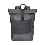 Laptop backpack in polyester with phthalates free pvc coating 2