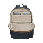 Recycled canvas backpack with padded notebook compartment 4