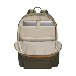 Recycled canvas backpack with padded notebook compartment 4
