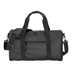 Water resistant polyester duffle bag. adjustable and removable shoulder strap with buckle 2