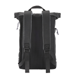 Water resistant soft pu laptop backpack, notebook compartment 3