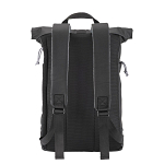 Water resistant soft pu laptop backpack, notebook compartment 3