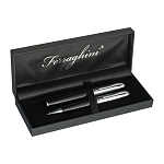 Ferraghini writing set with a ball pen and a rollerball pen 1