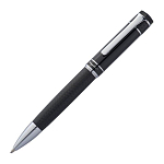 Ferraghini ball pen with twist mechanism with cloth cover in artificial leather case 2