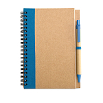 Bloc notes reciclat și pix 1