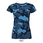 CAMO WOMEN Blue Camo L 3