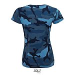 CAMO WOMEN Blue Camo L 4