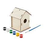 DIY kit casa de pasari din lemn 1