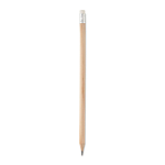 Creion natural cu guma de sters 1