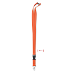 Lanyard cu carabina 20 mm 1