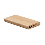 Powerbank bambus 4000 mAh 1