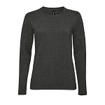 IMPERIAL LSL WOMEN Charcoal melange L 2