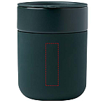 Java 330 ml ceramic tumbler with silicone wrap and plastic lid 4