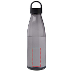 Bergen 800 ml recycled plastic water bottle 4