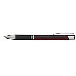 Moneta aluminium click ballpoint pen (blue ink) 4