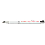 Moneta aluminium click ballpoint pen (blue ink) 4