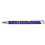 Moneta aluminium click ballpoint pen (blue ink) 4