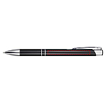 Moneta aluminium click ballpoint pen (black ink) 4