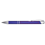 Moneta aluminium click ballpoint pen (black ink) 4