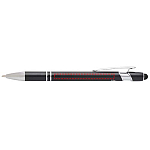 Kish ballpoint pen with silver finish (blue ink) 4