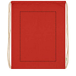 Orissa 100 g/m² organic cotton drawstring bag 5L 3