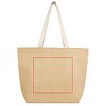 Juta 300 g/m² jute cooler tote bag 12L 4