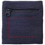 Brisky performance wristband with zippered pocket 4