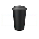 Americano® Eco 350 ml recycled tumbler with spill-proof lid 4