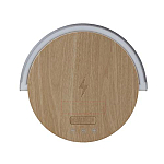 Prixton 4-in-1 10W Bluetooth® speaker with LED light and wireless charging base 3