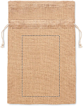 Saculet cadouri de iuta14x22cm 2