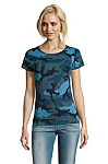 CAMO WOMEN Blue Camo L 1