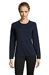 SPORTY LSL WOMEN French navy L 1