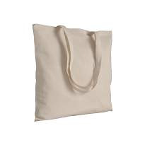 135 g/m2 cotton shopping bag, long handles