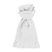 Fleece scarf with tassels