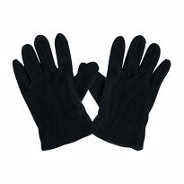 Fleece women gloves with elastic cuffs. one size
