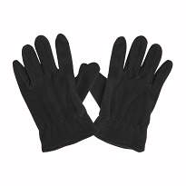 Fleece men gloves with elastic cuffs. one size  k