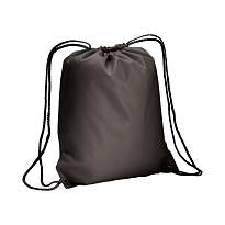 210t polyester backpack with drawstring closure and reinforced corners