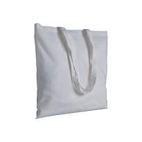 280 g-m2 canvas shopping bag, long handles
