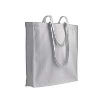 280 g/m2 canvas shopping bag, long handles and gusset