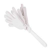 Pp hand clapper, 18 cm tall