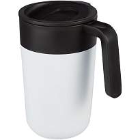 Nordia 400 ml double-wall recycled mug