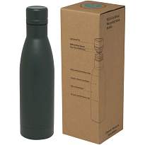 Vasa 500 ml sticla termoizolanta cu vid din otel inoxidabil reciclat RCS certificata, cu cupru