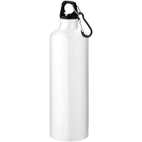 Oregon 770 ml RCS certified recycled aluminium water bottle with carabiner