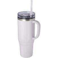Tumbler izolat Melbourne 1200 ml, certificat RCS, cu pai