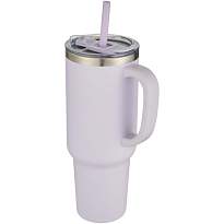 Sydney 1200 ml tumbler cu izolatie din cupru, cu perete dublu si pai